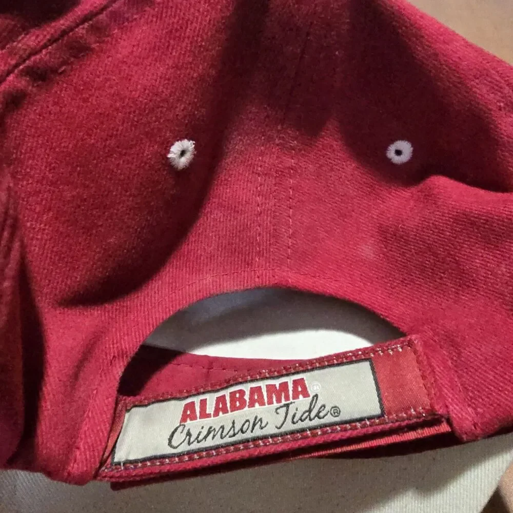 NEW HMI Headwear Alabama Crimson Tide Adjustable Strap Cotton A Frame Dat Hat OS